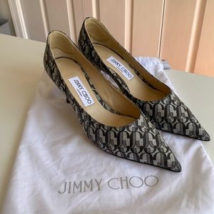 Jimmy Choo Metallic Love 65 Heeled Pumps